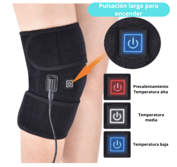🔥 Rodillera Eléctrica con Calor Infrarrojo 🔥